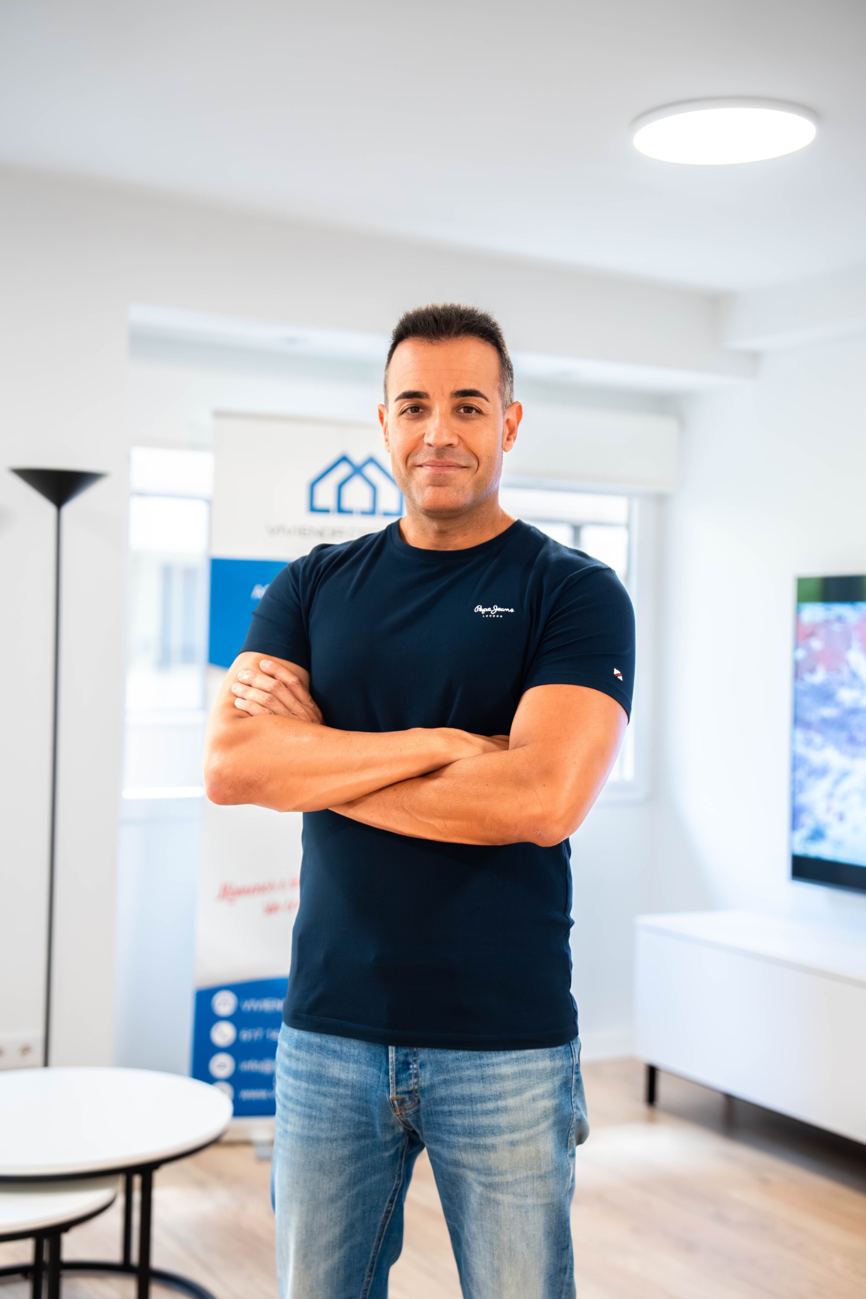 Vicente Blasco trabajando en el mercado inmobiliario